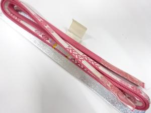 未使用品　正絹　手組帯締め